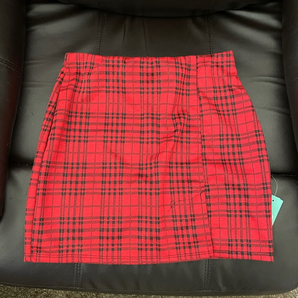 Plaid skirt